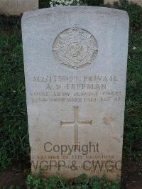 Dar Es Salaam War Cemetery - Freeman, Arthur David